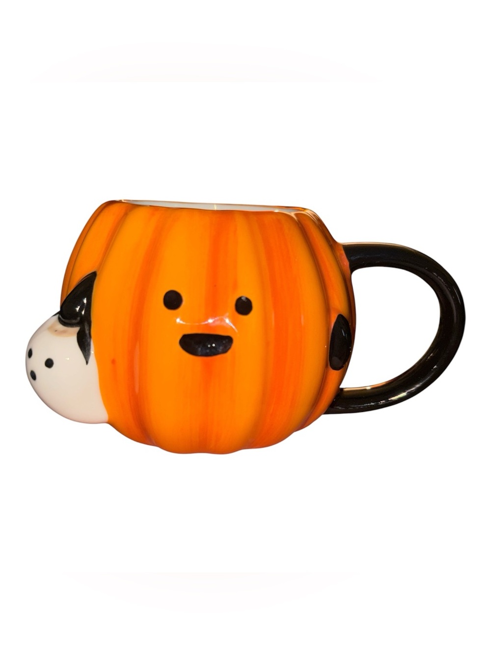 Target 2024 Hyde & EEK Trick Or Treating Pumpkin Figural Stoneware Mug